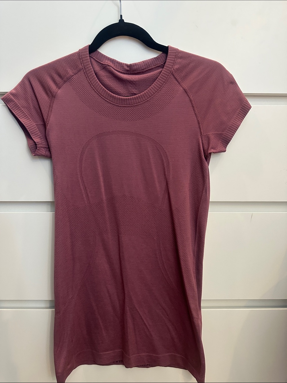 lululemon athletica Seamless Short-Sleeve Top - Dusty Rose